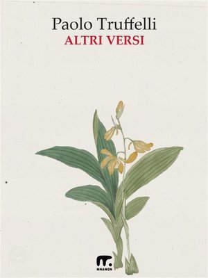 cover image of Altri versi